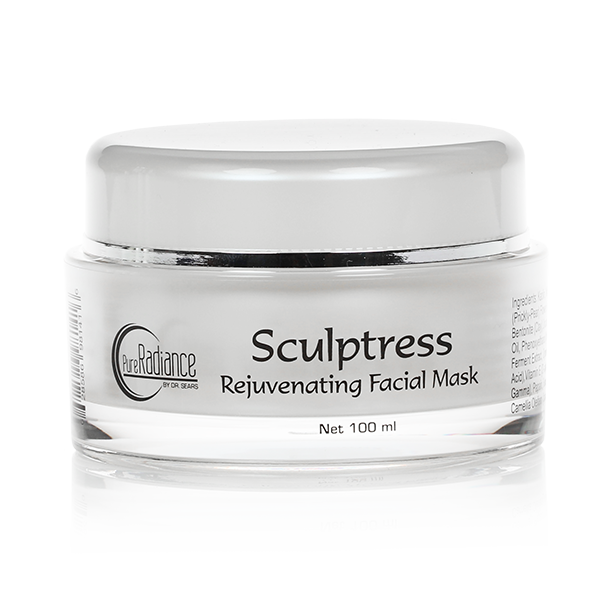 Sculptress Rejuvenating Facial Mask, All Natural Anti-Aging Skin
